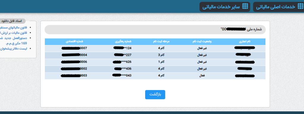 کد اقتصادی اشخاص حقیقی
